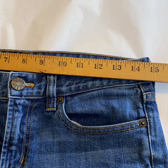 J. Crew Toothpick Medium Wash Stretch Jeans Size 27” Waist - Picture 9 of 11